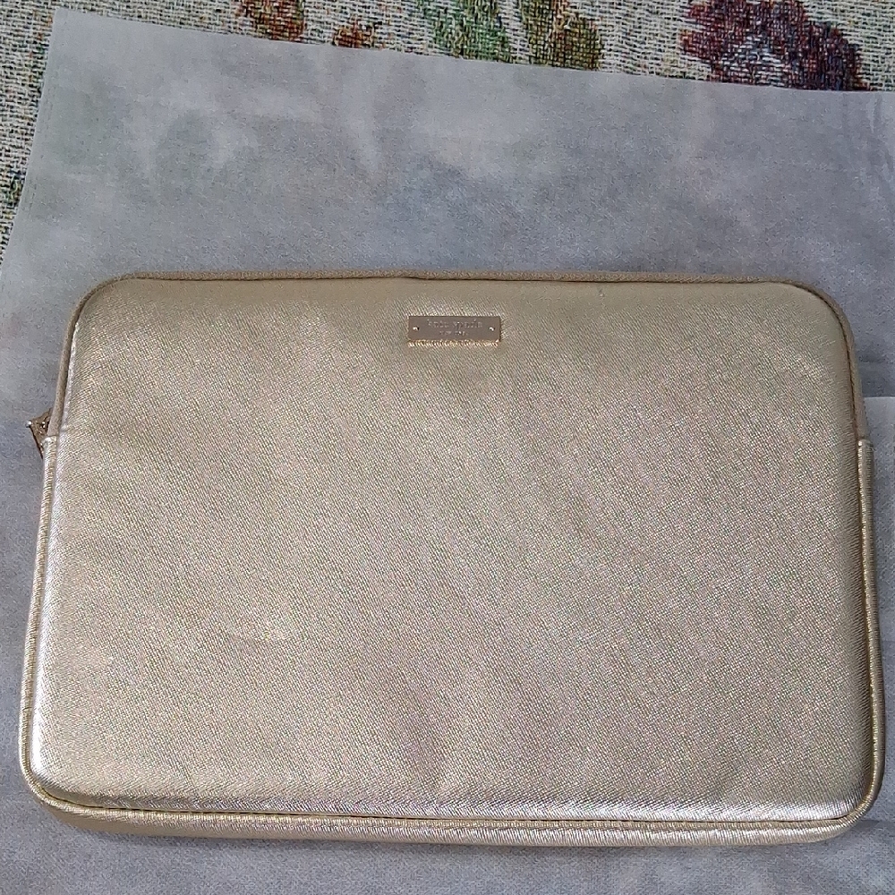 Kate Spad Gold Tablet Sleeve Sleek Design